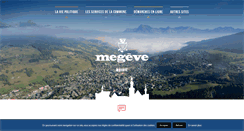 Desktop Screenshot of megeve.fr